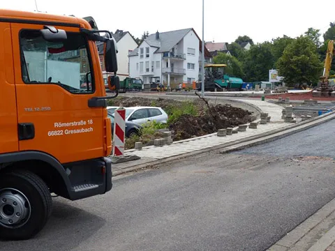 Absaugfahrzeug der Firma Harig